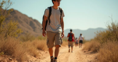 Backpacker exploring אטרקציות בלה גואחירה קולומביה during daytime