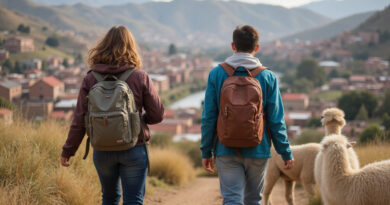 Backpacking adventure in Puno, Peru with youthful wanderlust travelers