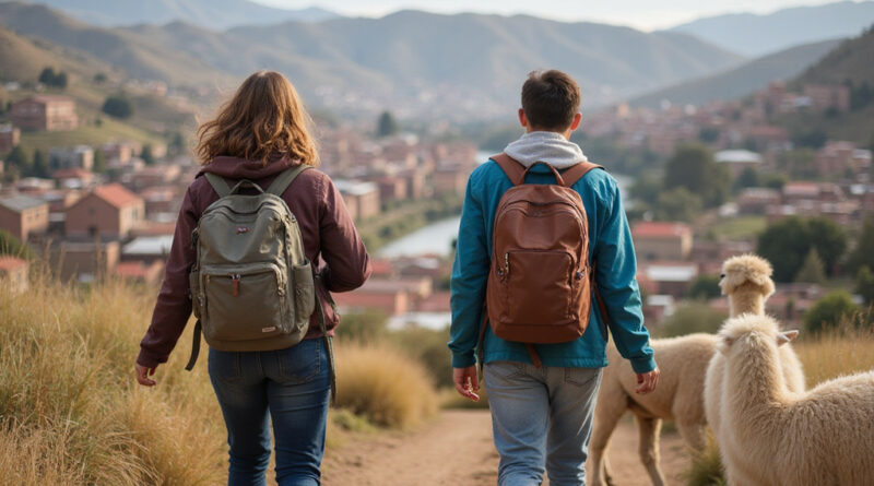 Backpacking adventure in Puno, Peru with youthful wanderlust travelers