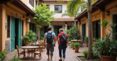 בקרים צעירים בהוסטל מומלץ בסנטה מרתה קולומביה