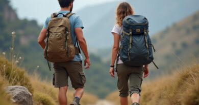 Backpackers exploring recommended hostels in Kachamarka, Peru