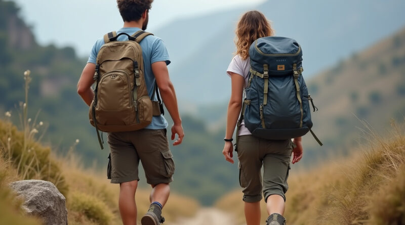 Backpackers exploring recommended hostels in Kachamarka, Peru