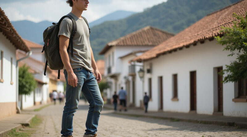 Backpacker in Villa de Leyva, Colombia, recommended hostels