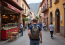 Young adult exploring delightful מסעדות בקחאמרקה פרו in Cusco, Peru