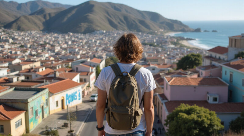 Backpacker exploring scenic Valparaiso, המלצות על לה סרנה צ'ילה